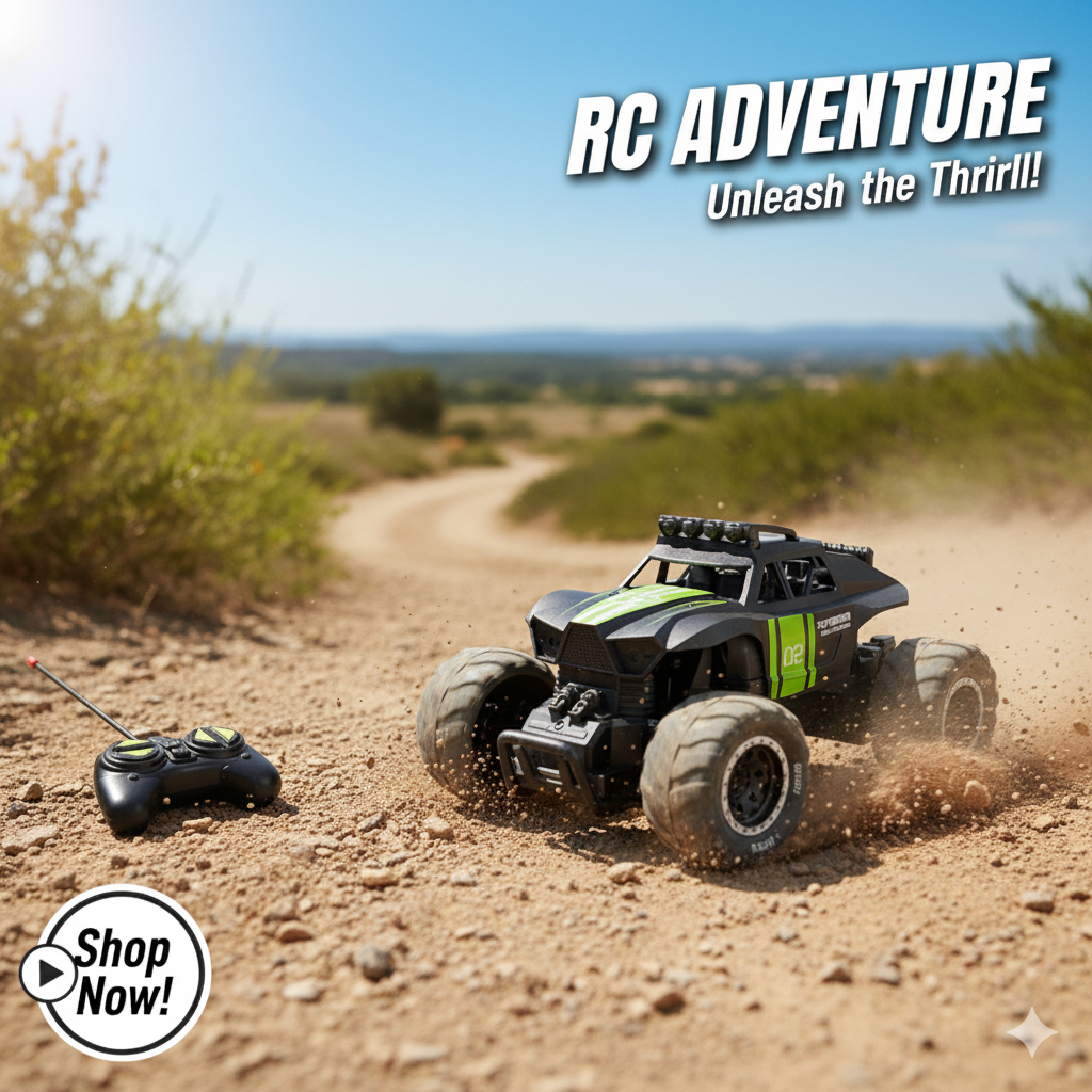 Electroplay Remote Control Monster Truck Toy (1 Set)